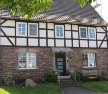 Ansicht eines Fachwerkhauses
